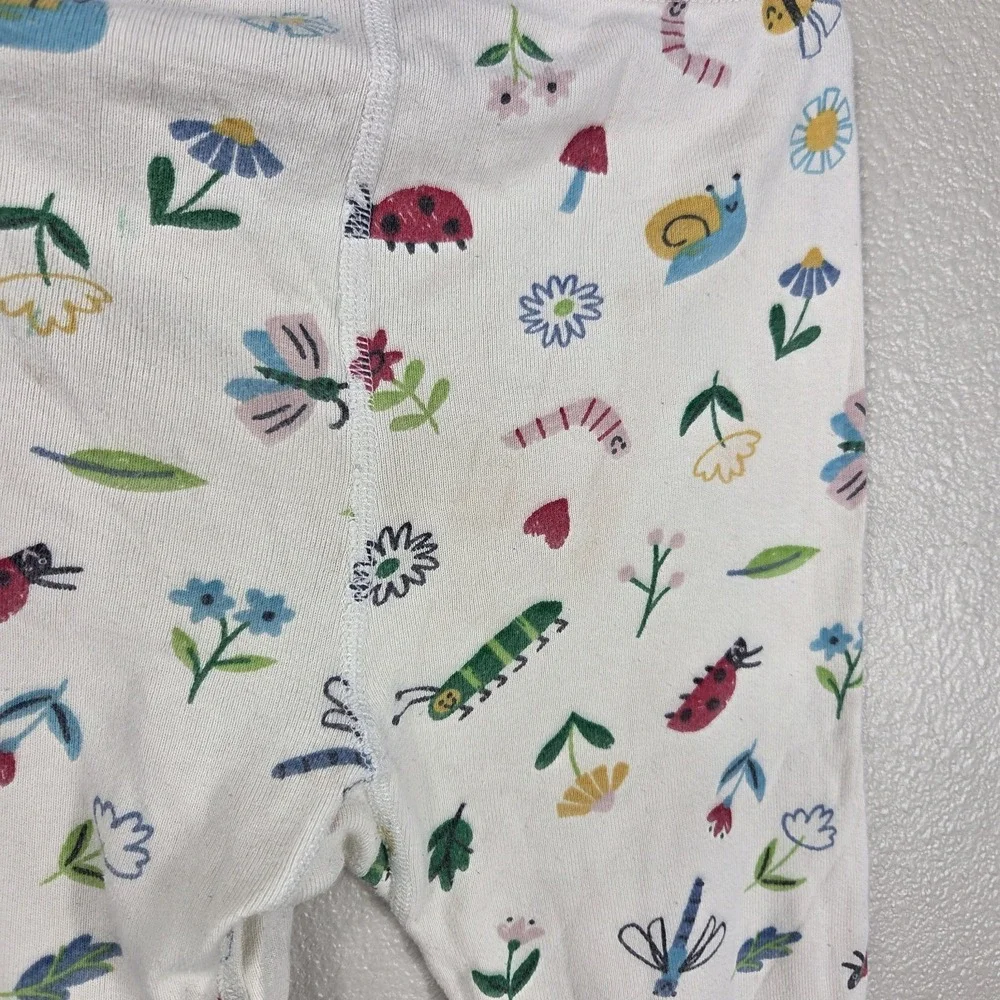 Hanna Andersson Organic Cotton Pajama Bundle Girls‎ 6-7 Unicorn Striped 5...